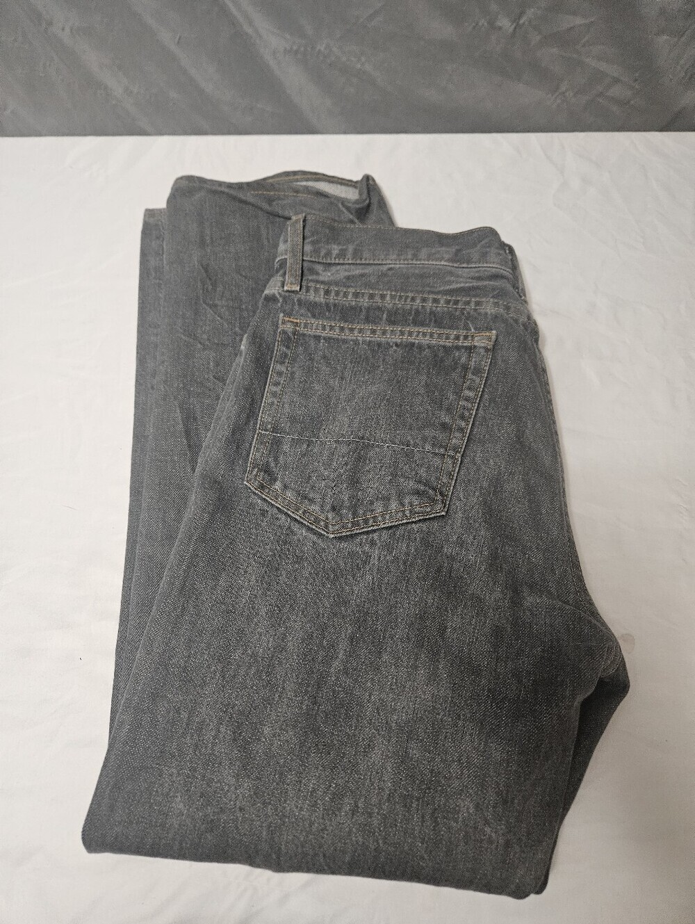 J.crew Mens Vintage Slim Hand Crafted Gray Straight Vintage Style Jeans 34×30!